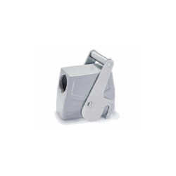 Capot 16B, Aluminium moulé sous pression, acier inoxydable, IP67, Sortie horizontale, M32